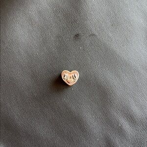 Kay Jewelers Heart-Shaped Silver Charm